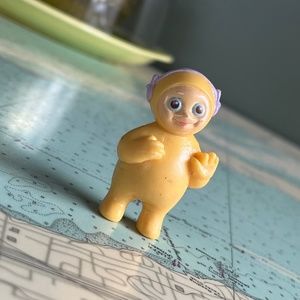 Vintage 1998 SOMA Yellow Bubbly Chubbies Figurine